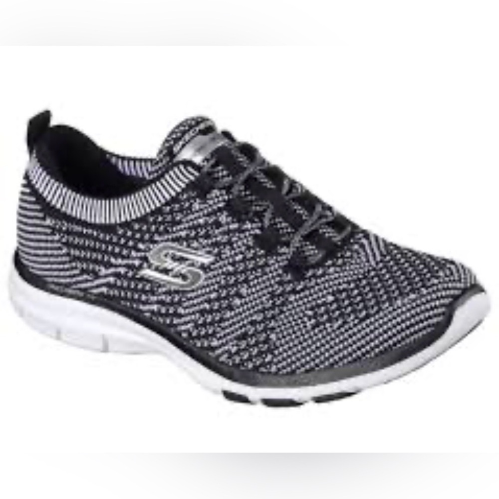 Skechers Galaxies Flex knit air cool Sneakers Womens Size 8 slip on shoes no tie